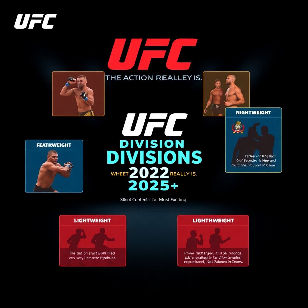 Будущее Ufc: какие дивизионы станут самыми зрелищными в ближайшие годы