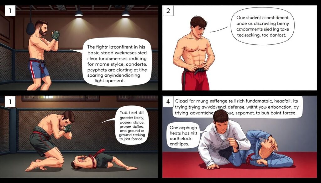 Сравнение школ: дагестанская борьба против бразильского BJJ в современном ММА - иллюстрация