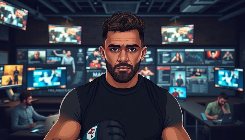 Как соцсети и trash talk влияют на карьеры бойцов и их рейтинги - иллюстрация