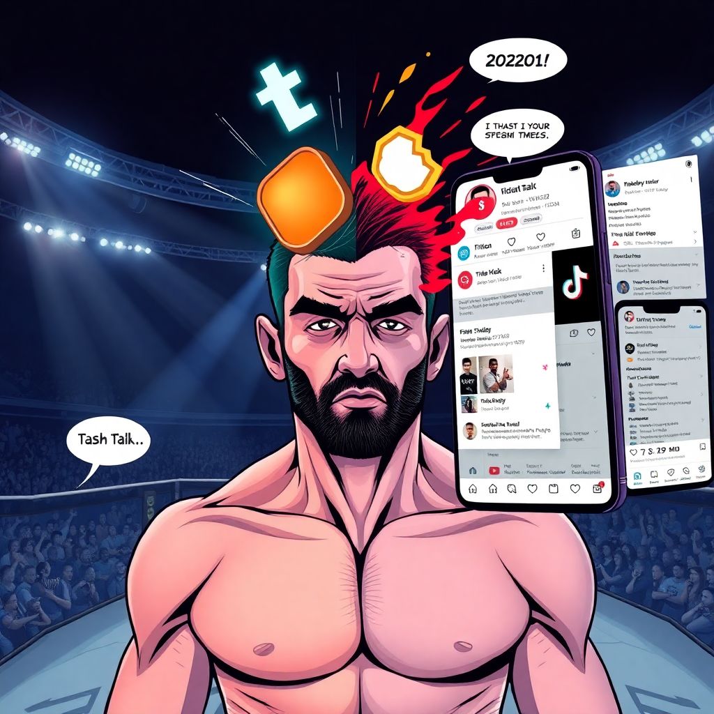 Соцсети и trash talk: как влияют на карьеры бойцов и их рейтинги