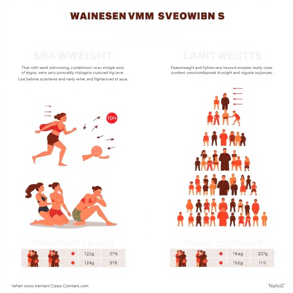 Сравнение женских дивизионов: где самая высокая конкуренция и яркие бойцы